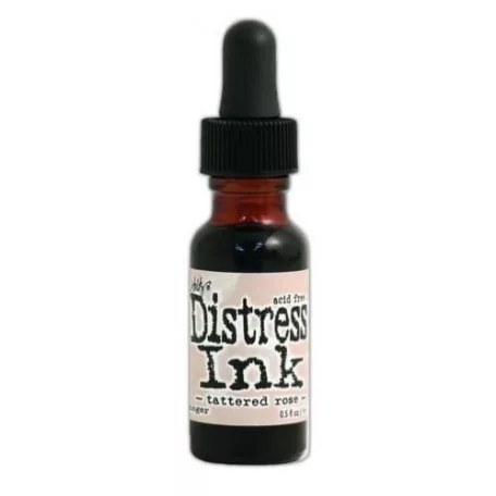Tinta/Tintapárna utántöltő , tattered rose  / Ranger Distress Re- Inker - Tim Holtz (1 db)