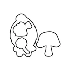 C.C.Designs Szilikonbélyegző + Vágósablon - Gnomey - Törpe -  Clear Stamps & Die (1 csomag)