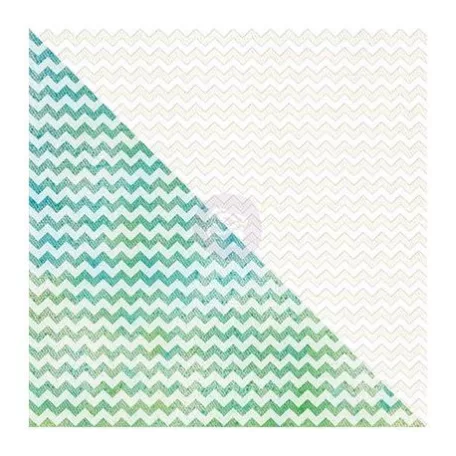 Vászonlap 12", Prima Marketing Canvas / Zig Zag Pattern - Finnabair (1 db)