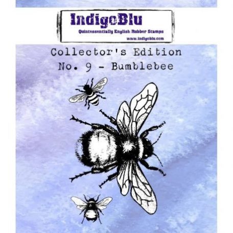Gumibélyegző A7, Bumblebee  / IndigoBlu rubber stamp - No. 9 (1 db)