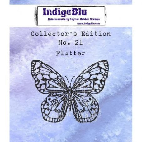 Gumibélyegző A7, Flutter / IndigoBlu rubber stamp - No. 21 (1 db)