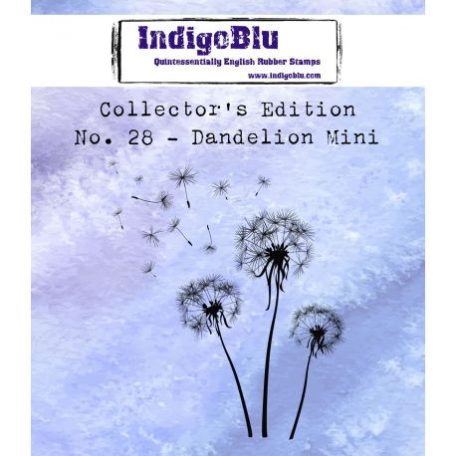 Gumibélyegző A7, Dandelion Mini / IndigoBlu rubber stamp - No. 28 (1 db)