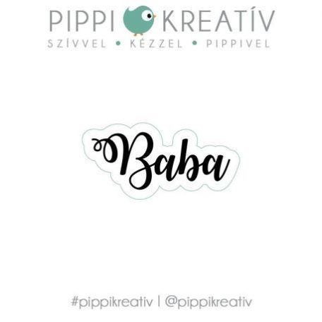 Gumibélyegző - Baba - PIPPI Rubber stamp (1 db)