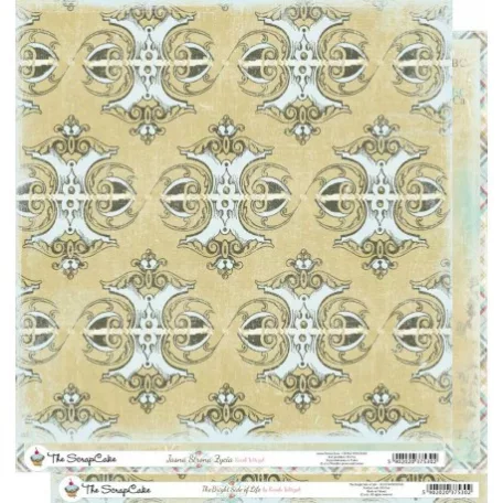 Scrapbook papír 12", The Bright Side of Life / Warm Evenings - kétoldalas (1 lap)