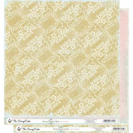 Scrapbook papír 12", The Bright Side of Life / Full Pockets - kétoldalas (1 lap)