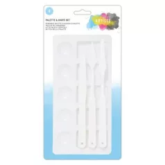   Paletta és spatula készlet , Docrafts Palette & Knife Set /  -  (1 csomag)