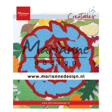 Vágósablon LR0624, Marianne Design Creatables / Tiny's Leaves Wreath -  (1 csomag)