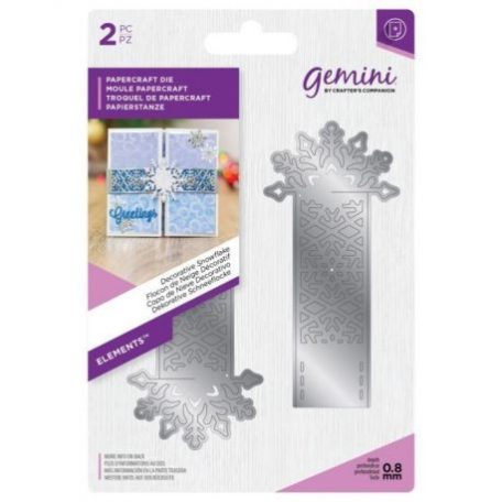 Vágósablon , Gemini Elements Dies / Decorative Snowflake  -  (1 csomag)