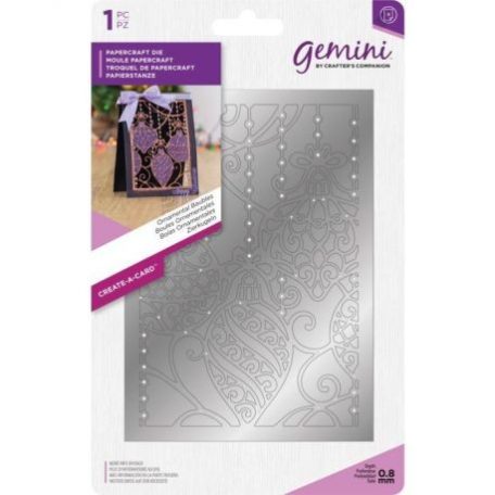 Vágósablon , Gemini Create-a-Card Die / Ornamental Baubles -  (1 csomag)
