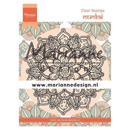 Szilikonbélyegző CS1034, Marianne Design Clear Stamp / Mandala Mumbai (1 db)