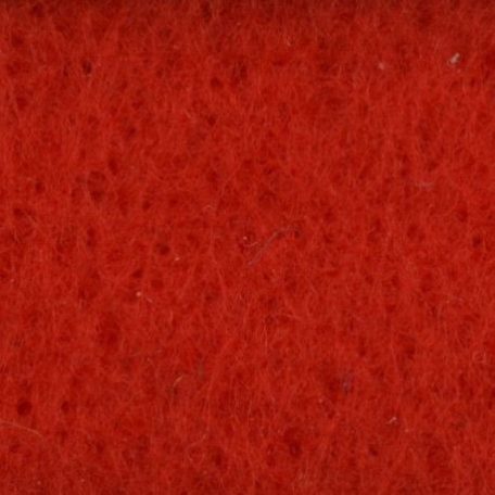 Filc anyag / 10 db 1 mm, Élénkvörös / Felt sheets - Bright Red (10 db)