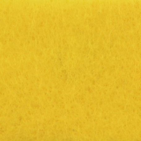 Filc anyag / 10 db 1 mm, Sárga / Felt sheets - Yellow (10 db)
