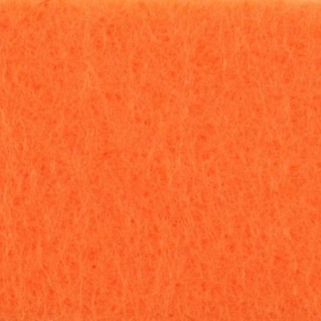 Filc anyag / 10 db 1 mm, narancs / Felt sheets - Orange (10 db)