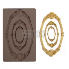   ReDesign with Prima szilikon öntőforma, 5x8 Inch Decor Mould / Sicily Frame (1 db)