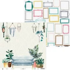   Scrapbook papír 12x12, Piatek13 Paper / We are family 05 -  (1 lap)