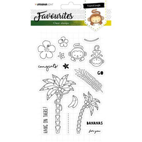 Szilikonbélyegző , Studio Light Clear Stamp / Stamp Favourites nr. 335 (1 db)