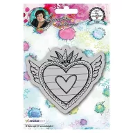   Gumibélyegző , Studio Light Rubber stamp / Hearts, Art By Marlene 2.0, nr.24 (1 db)