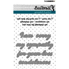   Studio Light Vágósablon - Angol kifejezések 1 - Essentials nr.189 - Studio Light Cutting & Embossing (1 csomag)