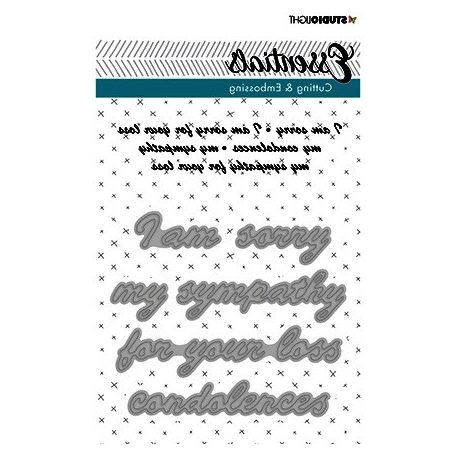 Studio Light Vágósablon - Angol kifejezések 1 - Essentials nr.189 - Studio Light Cutting & Embossing (1 csomag)