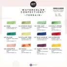 Art Philosophy akvarell festék készlet - Terrain - Watercolor Confections (12 szín)