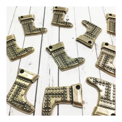 Fém díszítőelem MF140, Gift sock 1.2 STE / MitForm Metal Trinkets (1 db)