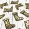 Fém díszítőelem MF141, Gift sock 2.1 STE / MitForm Metal Trinkets (1 db)