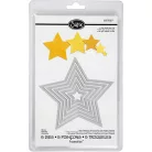 Sizzix Vágósablon 657567 - Stars - Csillagok - Framelits (5 db)