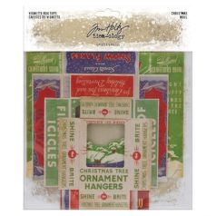   Díszítőelem , Vignette Box Tops Christmas / Tim Holtz Idea-ology - 5 db (1 csomag)