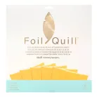 We R Makers Foil Quill Fólia lapok - 12" (30 cm) - Gold Finch - Foil Sheets (15 ív)