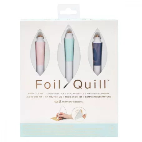 We R Makers Foil Quill KÉZI Fóliázó toll kezdőkészlet - Freestyle Pen All-in-One Kit (1 csomag)