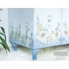 ReDesign with Prima szilikon öntőforma, 5x8 Inch Decor Mould / Bell Orchids (1 db)