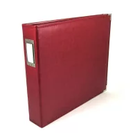  We R Makers Műbőr album  12" (30 cm) Wine - Faux leather album (1 db)