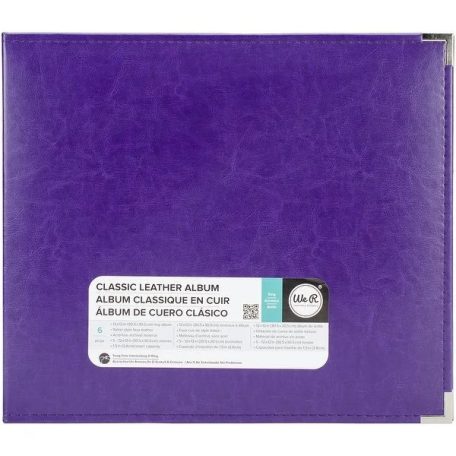 Műbőr album  12", WRMK Album / Grape soda - Faux leather album (1 db)