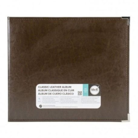 Műbőr album  12", WRMK Album / Dark chocolate - Faux leather album (1 db)