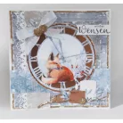 Vágósablon LR0636, Marianne Design Creatables / Clock -  (1 csomag)