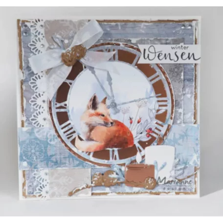 Vágósablon LR0636, Marianne Design Creatables / Clock -  (1 csomag)