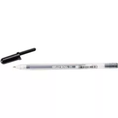   Zselés toll 0.3 mm, Sakura Gelly Roll / Black - Fekete (1 db)