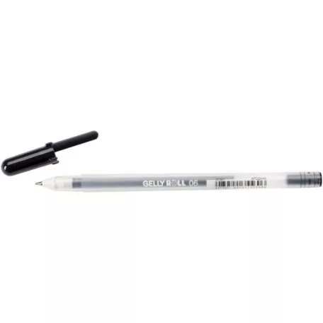 Zselés toll 0.3 mm, Sakura Gelly Roll / Black - Fekete (1 db)