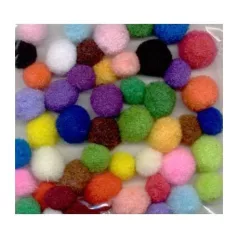 PomPom , Pompoms / Vegyes színek -  (48 db)