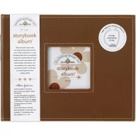   Scrapbook Album  8"X8", Storybook D-Ring Album / Bon Bon (1 db)