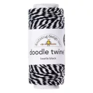Pékzsineg , Doodle Twine / Beetle Black (1 db)