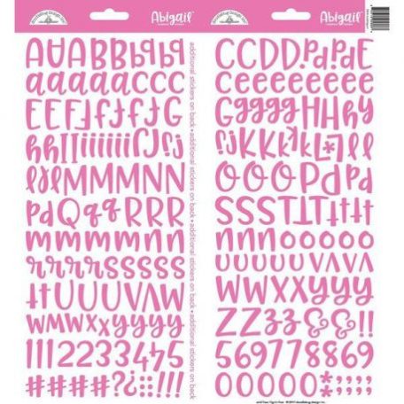 Matrica , Abigail Stickers / Bubblegum -  (2 ív)