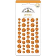   Doodlebug Design Öntapadós strassz - Tangerine / Narancssárga - Jewels (45 db)