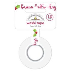   Dekorációs ragasztószalag , Christmas Magic / Happy Holly-days - Washi Tape (1 db)