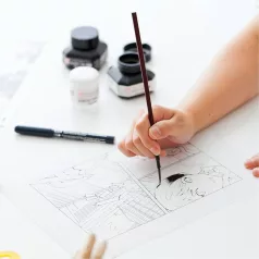 Kuretake Tinta 60 ml Sumi Ink - Fekete (1 db)