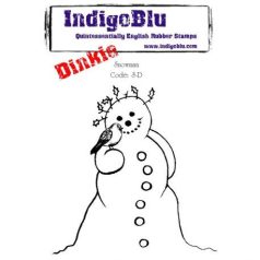 Gumibélyegző , Snowman / IndigoBlu Dinkie
 (1 csomag)