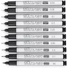 COPIC Multiliner SP Tűfilc - 0,5 mm - Fekete - újratölthető (1 db)