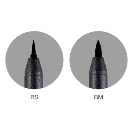 COPIC Multiliner Ecsetfilc - Brush M (ecsetjellegű, közepes) - Fekete (1 db)