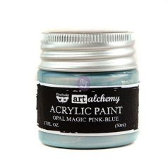  Akril festékek 50 ml, Finnabair - Art Alchemy Acrylic Paint  / Pink-Blue - Opal Magic (1 db)