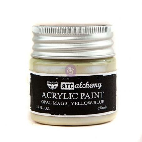 Akril festékek 50 ml, Finnabair - Art Alchemy Acrylic Paint  / Yellow-Blue - Opal Magic (1 db)